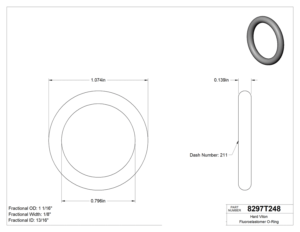 Technical drawing - 8297T248